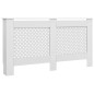 vidaXL Copertura per Radiatore Bianca 152x19x81,5 cm in MDF vidaXL Copertura per Radiatore Bianca 152x19x81,5 cm in MDF