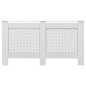 vidaXL Copertura per Radiatore Bianca 152x19x81,5 cm in MDF vidaXL Copertura per Radiatore Bianca 152x19x81,5 cm in MDF