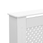 vidaXL Copertura per Radiatore Bianca 152x19x81,5 cm in MDF vidaXL Copertura per Radiatore Bianca 152x19x81,5 cm in MDF