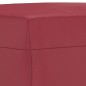 vidaXL Set di Divani 3 pz con Cuscini Rosso Vino in Similpelle vidaXL Set di Divani 3 pz con Cuscini Rosso Vino in Similpelle