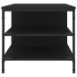 vidaXL Tavolino da Salotto Nero 100x50x45 cm in Legno Multistrato