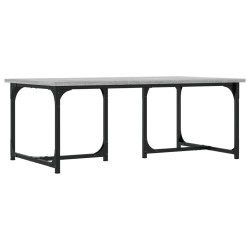 vidaXL Tavolino da Salotto Grigio Sonoma 90x50x35 cm Legno Multistrato