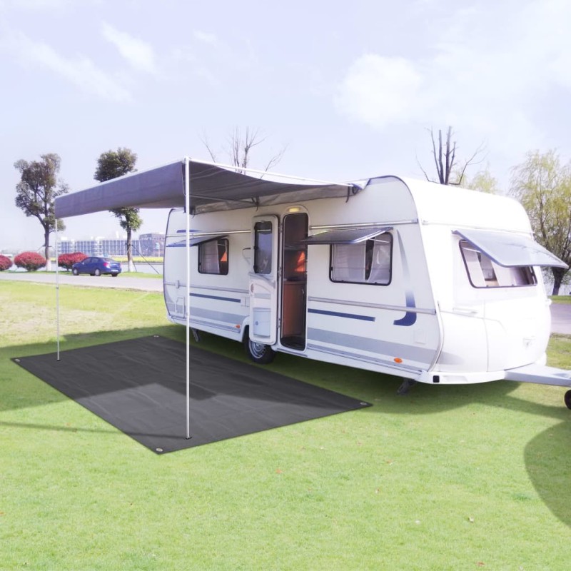 vidaXL Tappeto da Tenda 250x500 cm Antracite vidaXL Tappeto da Tenda 250x500 cm Antracite