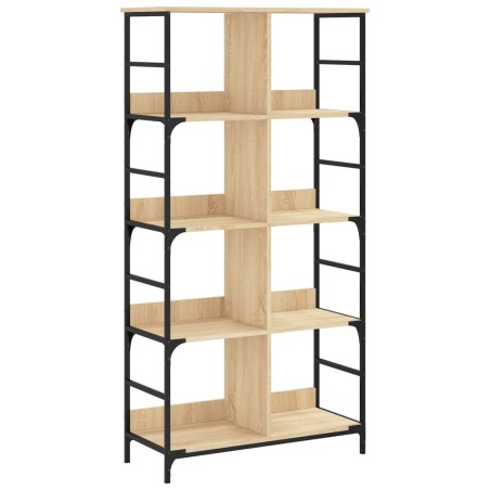 vidaXL Libreria Rovere Sonoma 78,5x33x153 cm in Legno Multistrato