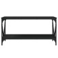 vidaXL Tavolino da Salotto Nero 90x50x45 cm in Legno Multistrato
