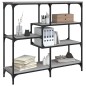 vidaXL Tavolo Consolle Grigio Sonoma 103x32x95 cm in Legno Multistrato vidaXL Tavolo Consolle Grigio Sonoma 103x32x95 cm in Legno Multistrato