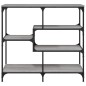 vidaXL Tavolo Consolle Grigio Sonoma 103x32x95 cm in Legno Multistrato vidaXL Tavolo Consolle Grigio Sonoma 103x32x95 cm in Legno Multistrato
