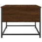 vidaXL Tavolino da Salotto Rovere Marrone 51x51x40cm Legno Multistrato