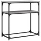 vidaXL Tavolino Consolle Grigio Sonoma 75x35,5x75 cm Legno Multistrato vidaXL Tavolino Consolle Grigio Sonoma 75x35,5x75 cm Legno Multistrato