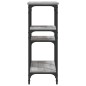 vidaXL Tavolo Consolle Grigio Sonoma 80x29x75 cm in Legno Multistrato vidaXL Tavolo Consolle Grigio Sonoma 80x29x75 cm in Legno Multistrato