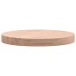 vidaXL Piano per Tavolo Ø40x4 cm Rotondo in Legno Massello di Faggio vidaXL Piano per Tavolo Ø40x4 cm Rotondo in Legno Massello di Faggio