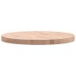 vidaXL Piano per Tavolo Ø60x4 cm Rotondo in Legno Massello di Faggio vidaXL Piano per Tavolo Ø60x4 cm Rotondo in Legno Massello di Faggio
