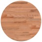 vidaXL Piano per Tavolo Ø40x1,5 cm Rotondo in Legno Massello di Faggio