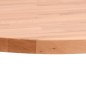 vidaXL Piano per Tavolo Ø40x1,5 cm Rotondo in Legno Massello di Faggio