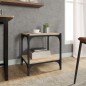 Mobile TV Rovere Sonoma 40x33x41 cm Legno Multistrato e Acciaio Mobile TV Rovere Sonoma 40x33x41 cm Legno Multistrato e Acciaio