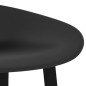 vidaXL Set da Bar 7 pz Nero vidaXL Set da Bar 7 pz Nero