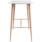 vidaXL Set da Bar 5 pz Bianco vidaXL Set da Bar 5 pz Bianco