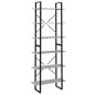 vidaXL Scaffale Alto Grigio Sonoma 80x30x210 cm in Legno Multistrato vidaXL Scaffale Alto Grigio Sonoma 80x30x210 cm in Legno Multistrato