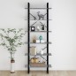 vidaXL Scaffale Alto Grigio Sonoma 80x30x210 cm in Legno Multistrato vidaXL Scaffale Alto Grigio Sonoma 80x30x210 cm in Legno Multistrato