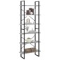 vidaXL Scaffale Alto Grigio Sonoma 80x30x210 cm in Legno Multistrato vidaXL Scaffale Alto Grigio Sonoma 80x30x210 cm in Legno Multistrato