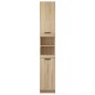 Mobile da Bagno Rovere Sonoma 32x34x188,5 cm Legno Multistrato Mobile da Bagno Rovere Sonoma 32x34x188,5 cm Legno Multistrato