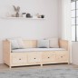 vidaXL Dormeuse 90x200 cm in Legno Massello di Pino vidaXL Dormeuse 90x200 cm in Legno Massello di Pino