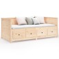 vidaXL Dormeuse 90x200 cm in Legno Massello di Pino vidaXL Dormeuse 90x200 cm in Legno Massello di Pino