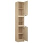 Mobile da Bagno Rovere Sonoma 32x34x188,5 cm Legno Multistrato Mobile da Bagno Rovere Sonoma 32x34x188,5 cm Legno Multistrato