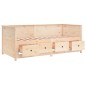 vidaXL Dormeuse 90x200 cm in Legno Massello di Pino vidaXL Dormeuse 90x200 cm in Legno Massello di Pino