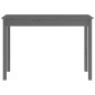 Tavolo Consolle Grigio 110x40x75 cm in Legno Massello di Pino Tavolo Consolle Grigio 110x40x75 cm in Legno Massello di Pino