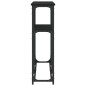 vidaXL Tavolino Consolle Nero 145x22,5x75 cm in Legno Multistrato vidaXL Tavolino Consolle Nero 145x22,5x75 cm in Legno Multistrato