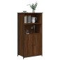 vidaXL Credenza Rovere Marrone 62x36x121,5 cm in Legno Multistrato vidaXL Credenza Rovere Marrone 62x36x121,5 cm in Legno Multistrato