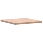 vidaXL Piano per Tavolo 80x80x4 cm Quadrato Legno Massello di Faggio vidaXL Piano per Tavolo 80x80x4 cm Quadrato Legno Massello di Faggio