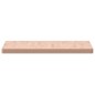 vidaXL Piano per Tavolo 80x80x4 cm Quadrato Legno Massello di Faggio vidaXL Piano per Tavolo 80x80x4 cm Quadrato Legno Massello di Faggio