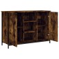 vidaXL Credenza Rovere Fumo 100x35x70 cm in Legno Multistrato vidaXL Credenza Rovere Fumo 100x35x70 cm in Legno Multistrato