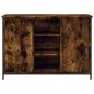 vidaXL Credenza Rovere Fumo 100x35x70 cm in Legno Multistrato vidaXL Credenza Rovere Fumo 100x35x70 cm in Legno Multistrato