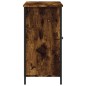 vidaXL Credenza Rovere Fumo 100x35x70 cm in Legno Multistrato vidaXL Credenza Rovere Fumo 100x35x70 cm in Legno Multistrato