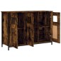 vidaXL Credenza Rovere Fumo 100x35x70 cm in Legno Multistrato vidaXL Credenza Rovere Fumo 100x35x70 cm in Legno Multistrato