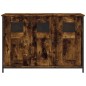 vidaXL Credenza Rovere Fumo 100x35x70 cm in Legno Multistrato vidaXL Credenza Rovere Fumo 100x35x70 cm in Legno Multistrato