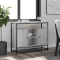 vidaXL Credenza Grigio Sonoma 100x35x80 cm in Legno Multistrato vidaXL Credenza Grigio Sonoma 100x35x80 cm in Legno Multistrato