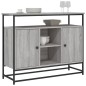 vidaXL Credenza Grigio Sonoma 100x35x80 cm in Legno Multistrato vidaXL Credenza Grigio Sonoma 100x35x80 cm in Legno Multistrato