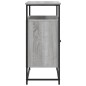 vidaXL Credenza Grigio Sonoma 100x35x80 cm in Legno Multistrato vidaXL Credenza Grigio Sonoma 100x35x80 cm in Legno Multistrato