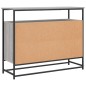 vidaXL Credenza Grigio Sonoma 100x35x80 cm in Legno Multistrato vidaXL Credenza Grigio Sonoma 100x35x80 cm in Legno Multistrato