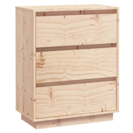 vidaXL Credenza 60x34x75 cm in Legno Massello di Pino