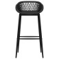 vidaXL Set da Bar 7 pz Nero vidaXL Set da Bar 7 pz Nero