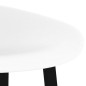 vidaXL Set da Bar 7 pz Nero e Bianco vidaXL Set da Bar 7 pz Nero e Bianco