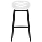 vidaXL Set da Bar 7 pz Bianco vidaXL Set da Bar 7 pz Bianco