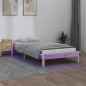 vidaXL Giroletto con LED 100x200 cm in Legno Massello