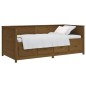vidaXL Dormeuse Miele 90x190 cm in Legno Massello di Pino vidaXL Dormeuse Miele 90x190 cm in Legno Massello di Pino