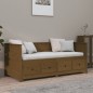 vidaXL Dormeuse Miele 90x190 cm in Legno Massello di Pino vidaXL Dormeuse Miele 90x190 cm in Legno Massello di Pino